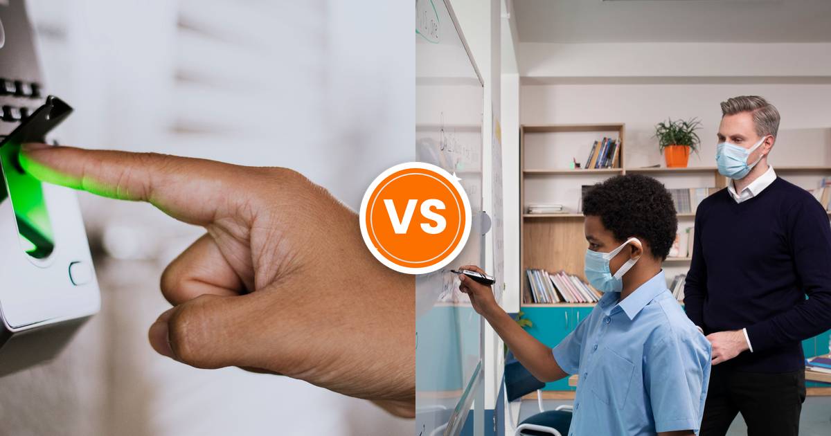 Biometric Attendance vs Manual Attendance: Which is Better for Schools?